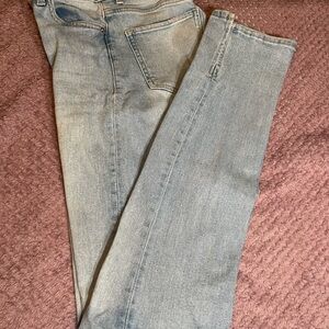 Bershka Light Blue Women’s Straight Jeans